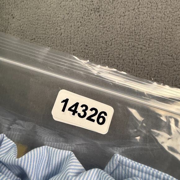 Holderness & Bourne Polo Shirt Mens L Blue White Burke Golf Huntingdon Valley - Picture 10 of 10